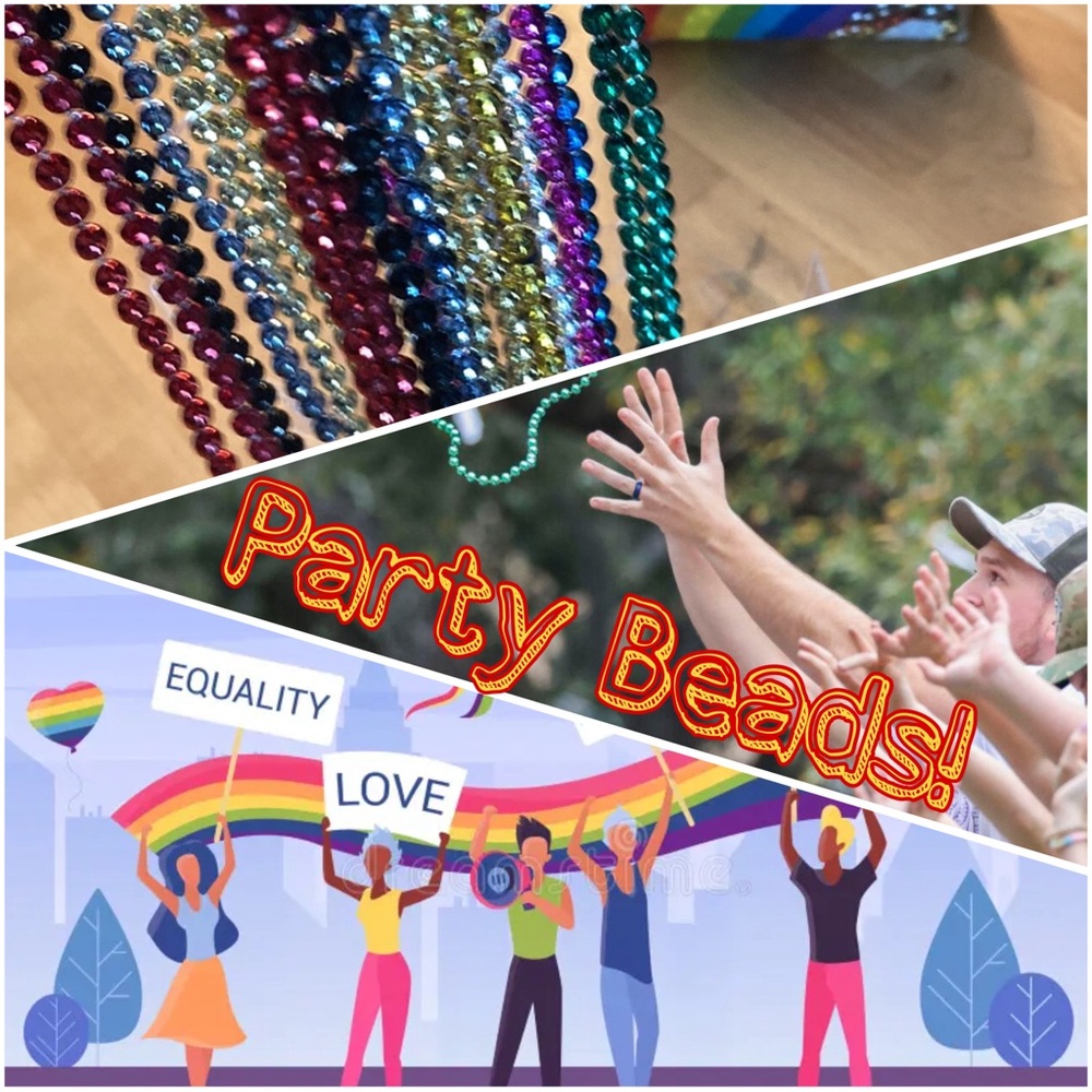 2/$15! 55 Pride Mardi Gras Gasparilla Party Beads